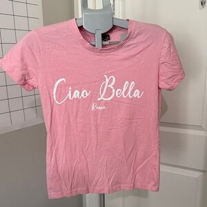 Pink Short Sleeve Tee